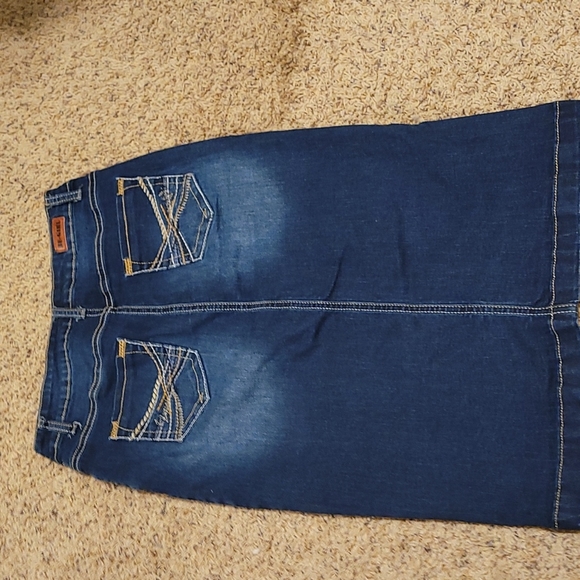 Denim Skirt BE-GIRL size small - Picture 3 of 4